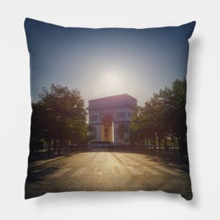 Triumphal Arch Paris Pillow