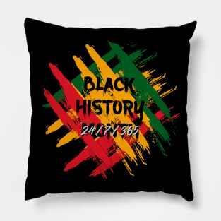 black history month 24/7/365, Pillow