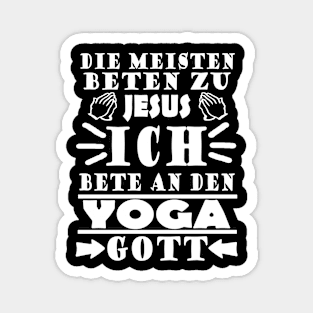 Yoga Sport Ruhe Meditation Beten Geschenk Magnet