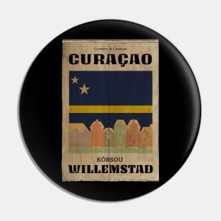 make a journey to Curacao Pin