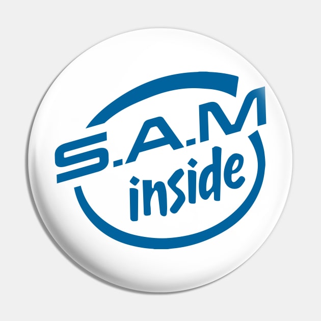 S.A.M inside Pin by hayleylm