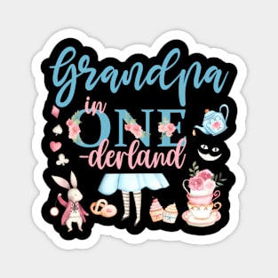 Grandpa Of The -Grandpa In Onderland Magnet