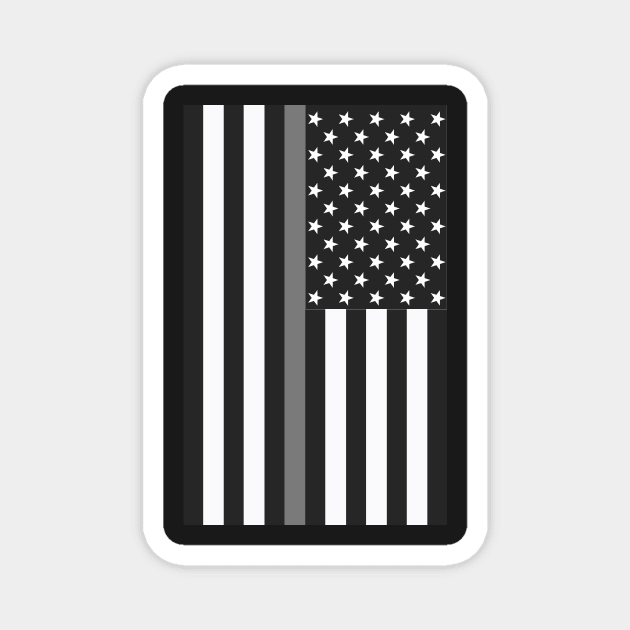 American Flag, Correctional Officer Gifts Magnet by 3QuartersToday