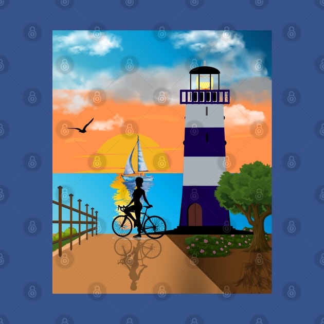 Bodie Island Lighthouse, NC by Blended Designs