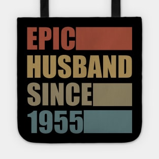 Vintage Epic Husband Since 1955 Tote