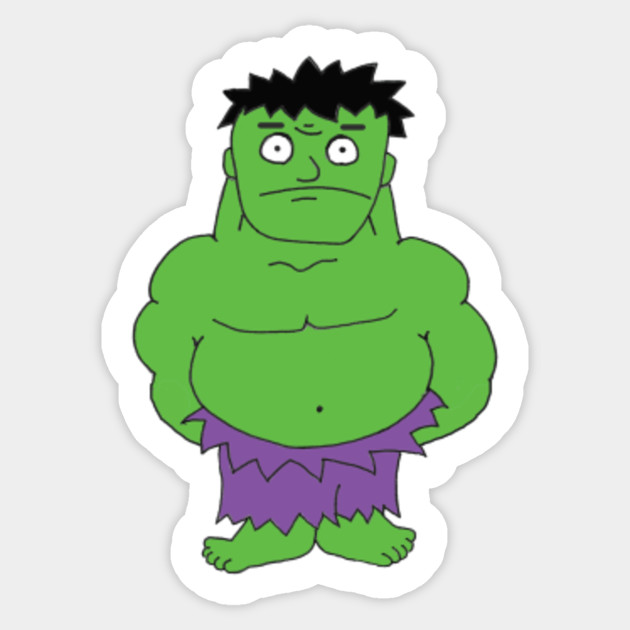 Funny Incredible Hulk Tee By Witterworks