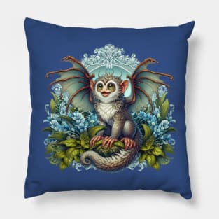 Monkey Dragon Pillow