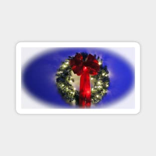 Festive Wreath Magnet