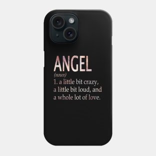 Angel Girl Name Definition Phone Case