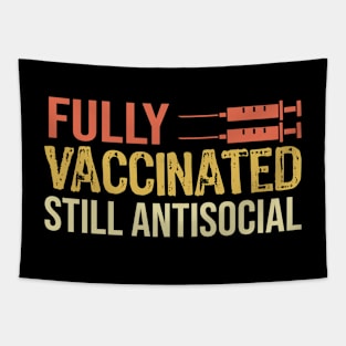 Fully Vaccinated Still Antisocial Tapestry