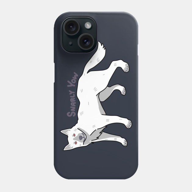 Snarly Yow Phone Case by Ballyraven