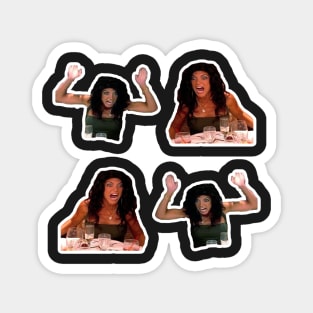 Classic Bravo Real Housewives RHONJ Teresa Giudice Table Flipping Collection Magnet