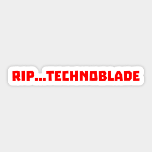 Technoblades crown  Sticker for Sale by Fallenart