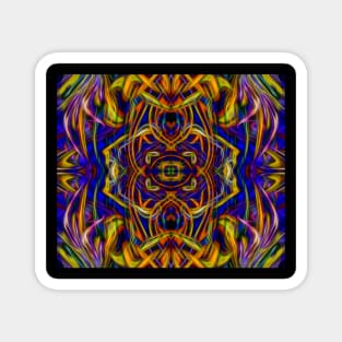 Symmetrical pattern Magnet