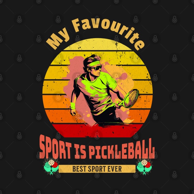 My Favourite Sport Is Pickleball by VisionDesigner