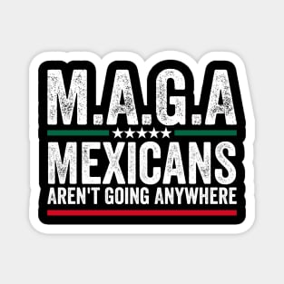 Mexicans Aint Going Anywhere Mexico Magnet