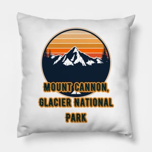 Mount Cannon, Glacier National Park Pillow