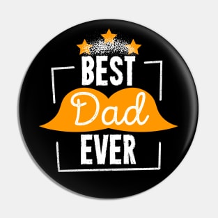 Best Dad Ever Fathers Day Gift Papa Lover Pin