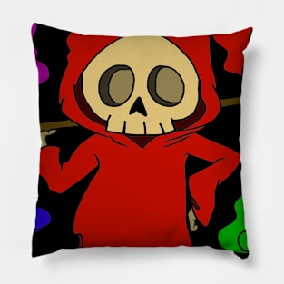 Halloween pictures on t-shirt for children of the dead Pillow