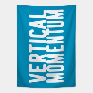 Vertical Momentum (for dark shirts) Tapestry
