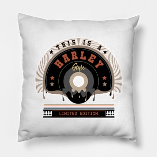 Harley Name Style Pillow