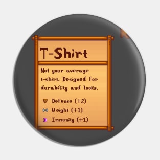 Stardew Valley Shirt Pin