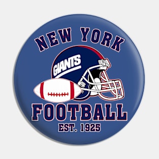 PukeAndCryVintage Vintage New York Giants NFL Helmet Lapel Pin, Enamel, Pinback, Hat Pin, Football, 70s, 80s, Giants, Nets, Mets, Yankees, Knicks, Rangers