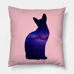 Space cat Pillow