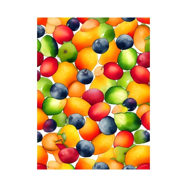 fruits pattern design by emofix