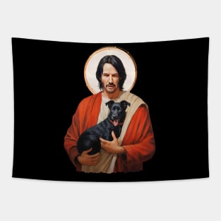 Saint keanu reeves Tapestry