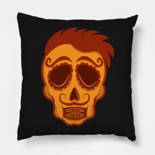 Mexico Skull Pillow