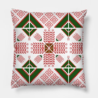 christmas flowers Pillow