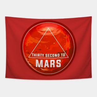 Red second mars Tapestry