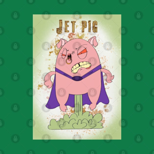 Jet Pig by Rufus Cribbles