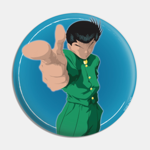 The Ghost Detective - Yu Yu Hakusho - Pin | TeePublic The Ghost Detective - Yu Yu Hakusho - Pin | TeePublic