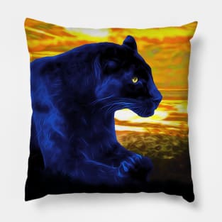 Black panther Pillow