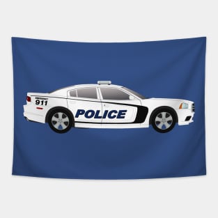 Police Interceptor Tapestry