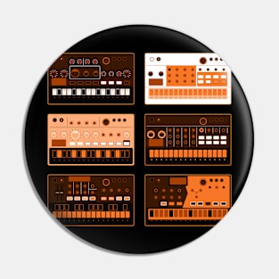 Electronic Musician Volca Synth, Drum machine, Sampler Pin