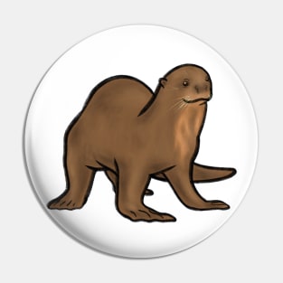 Giant Otter Pin