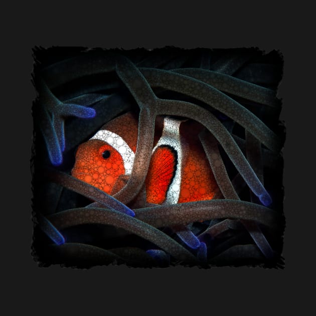 Clown Fish In An Anemone by PhotoArts