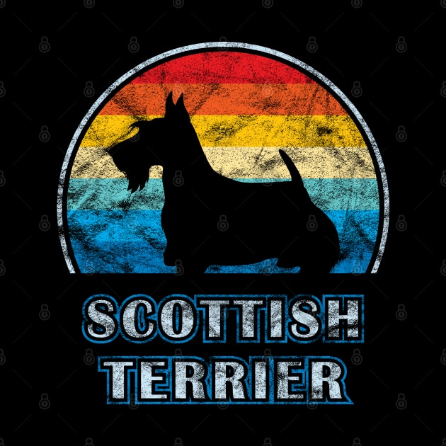 Scottish Terrier Vintage Design Dog by millersye