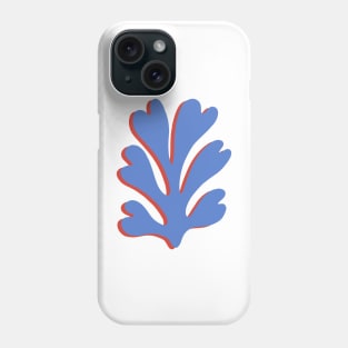 Matisse Inspired - cut out red and blue 2 Phone Case