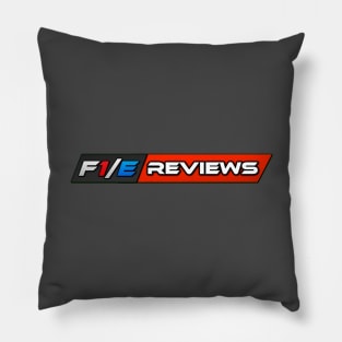 F1/E Reviews Logo Pillow