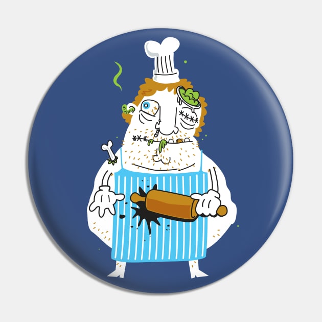 Master Chef Zombie Pin by Jumpy