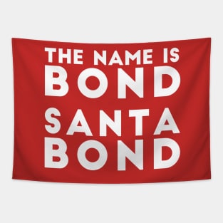 The Name Is Bond, Santa Bond - The Office Tapestry