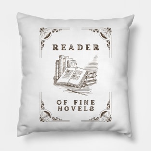 Reader of Fine Novels Pillow