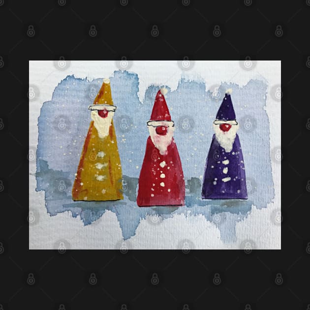 Three Wise King Gnomes by Juliejart