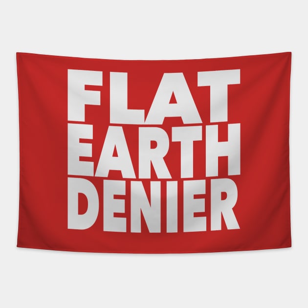 Flat Earth Denier Tapestry by VDUBYA