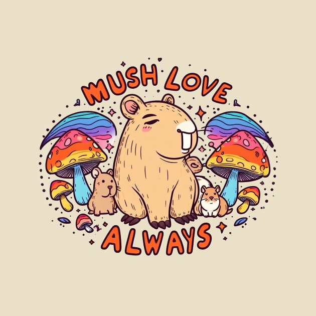 Capybara - Mush Love by Party Animals