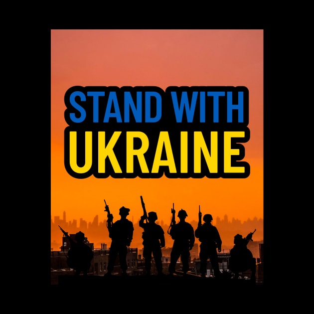 Stand with ukraine by Poptainment